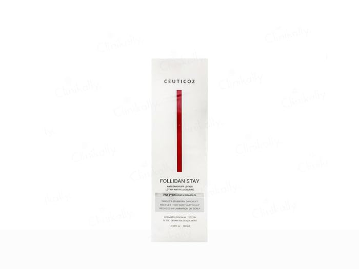 FOLLIDAN Stay - Anti-Dandruff Lotion - Net Qty. - 100 Ml