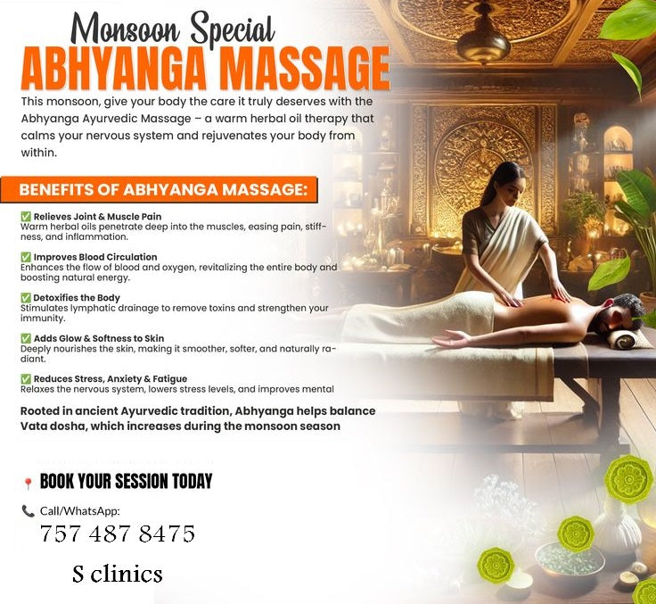 ABHYANGA FULL BODY MASSAGE (STRICTLY ONLY FEMALES)