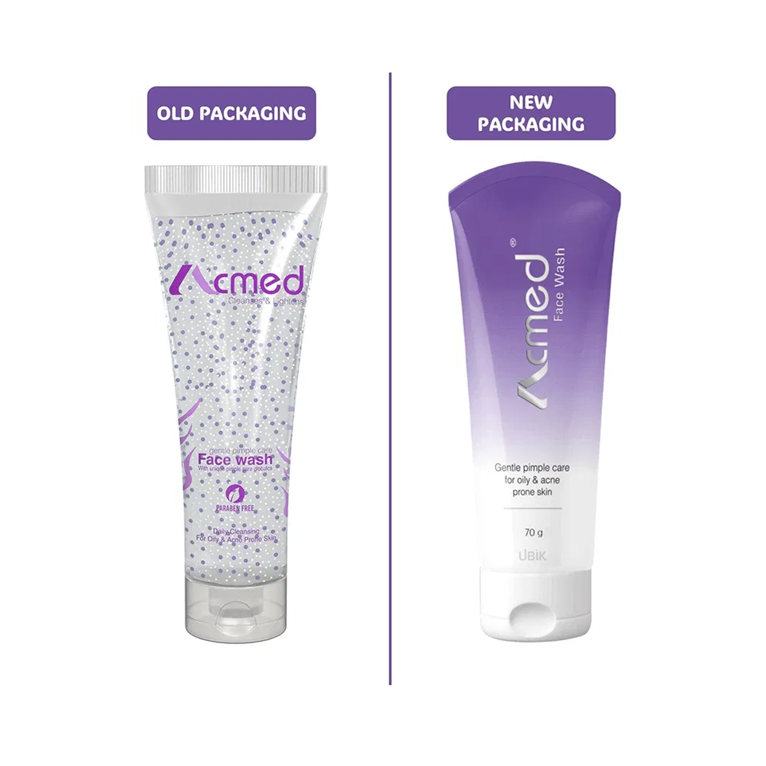 ACMED - Pimple Care Face Wash - Net Wt. - 70 Grm