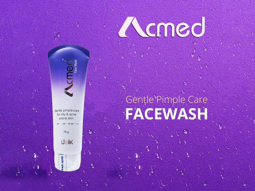 ACMED - Pimple Care Face Wash - Net Wt. - 70 Grm