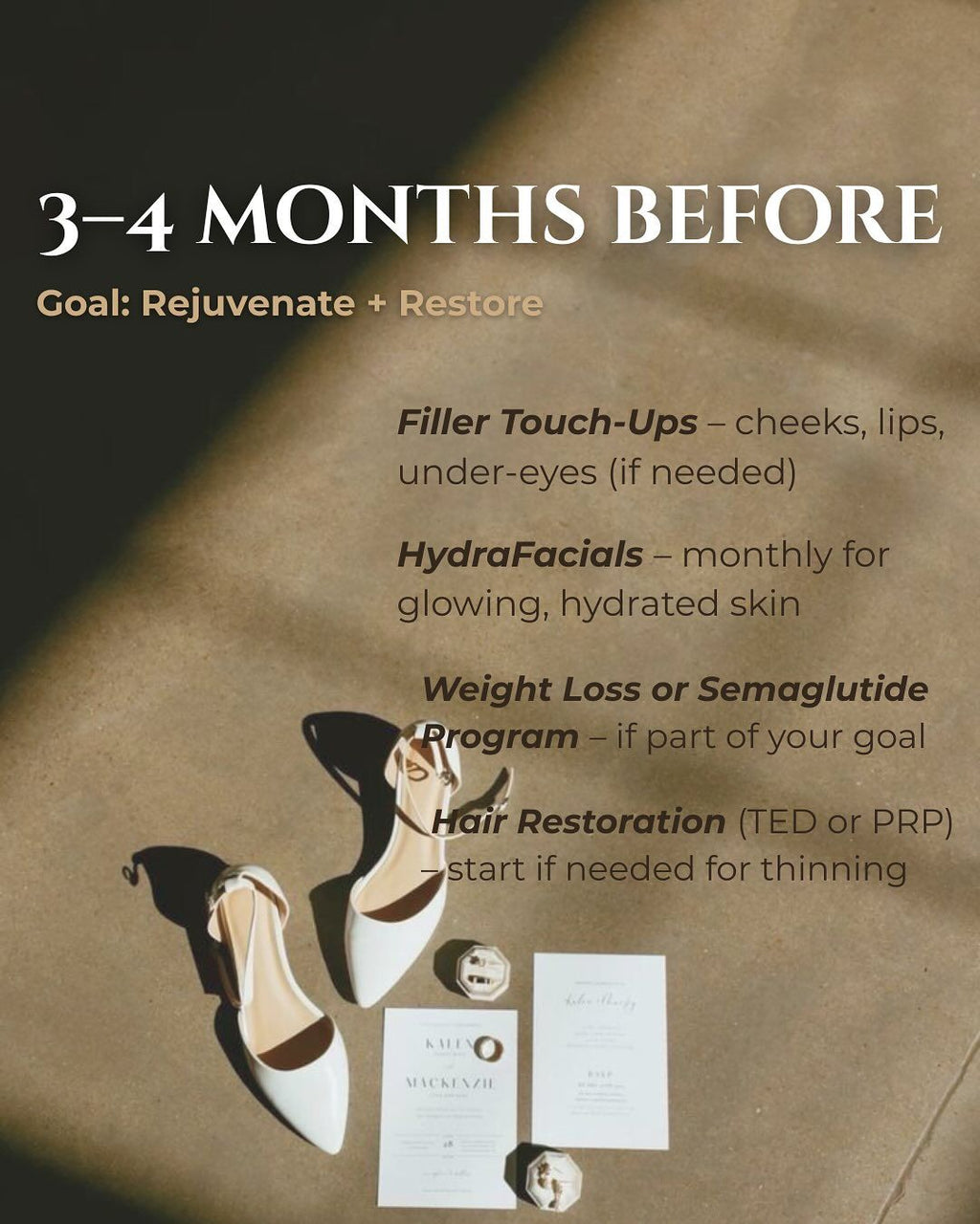 PRE WEDDING THERAPIES