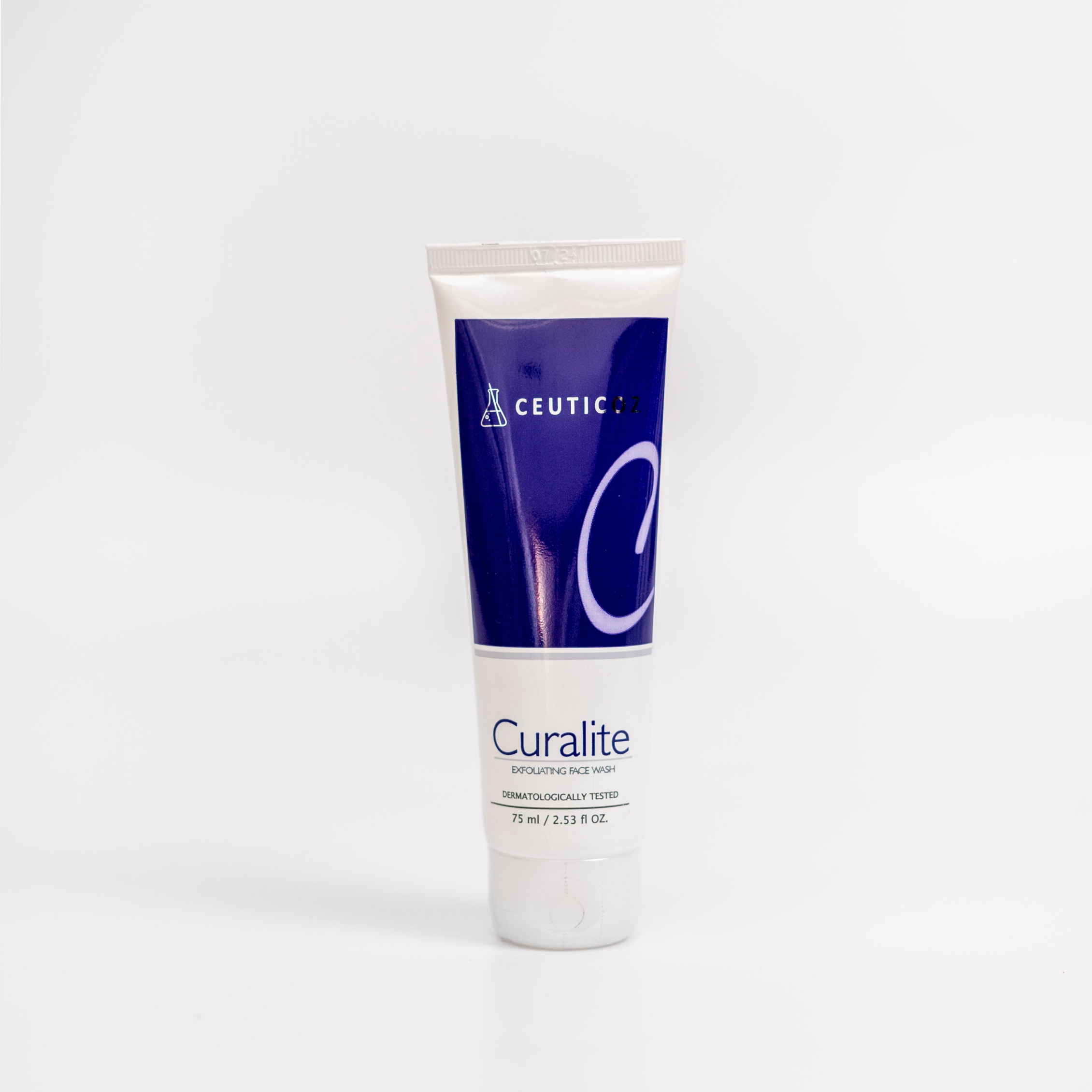CURALITE - Exfoliating Face Wash - Net Wt. - 75 Ml