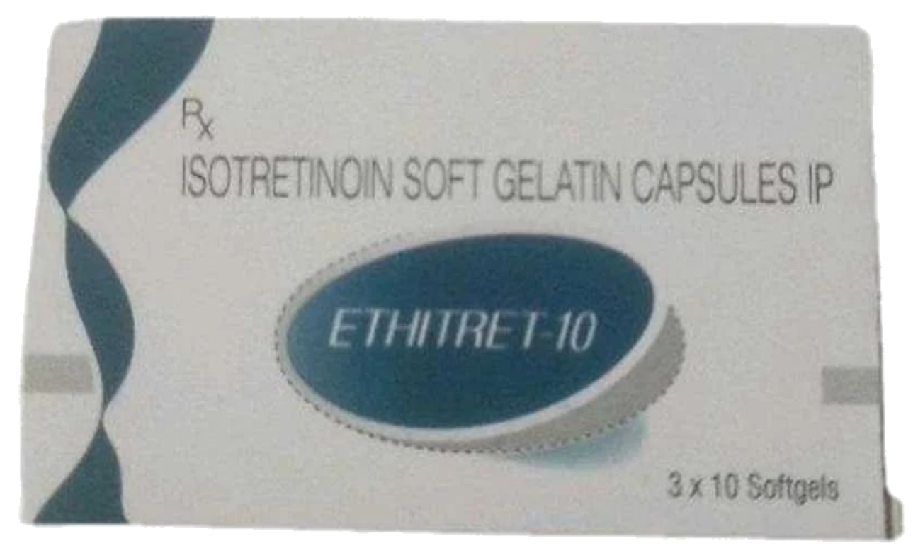 ETHITRET - 10 Soft Gelatin Capsules IP - Net Qty. - 30 Capsules
