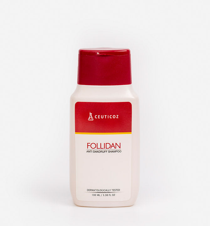 FOLLIDAN - Anti Dandruff Shampoo - Net Wt. - 100 Ml