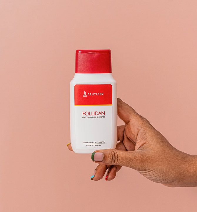 FOLLIDAN - Anti Dandruff Shampoo - Net Wt. - 100 Ml
