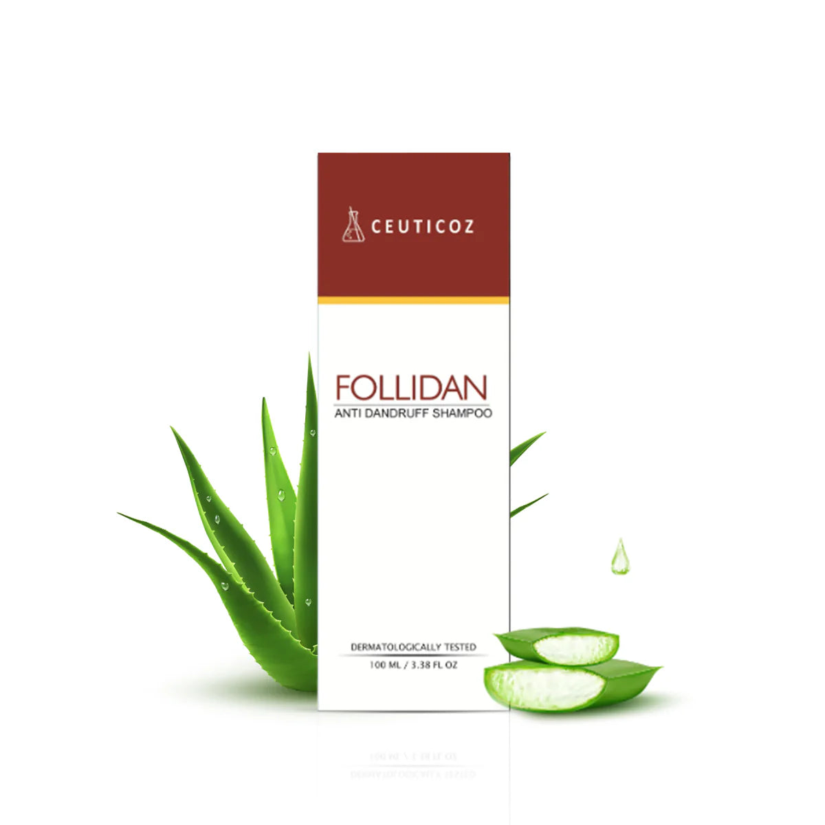 FOLLIDAN - Anti Dandruff Shampoo - Net Wt. - 100 Ml