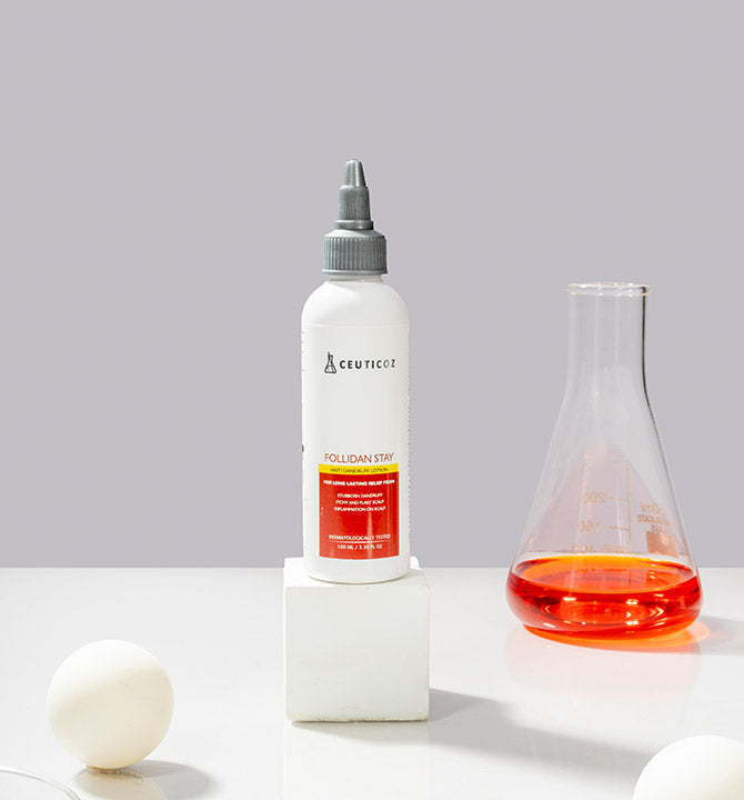 FOLLIDAN Stay - Anti-Dandruff Lotion - Net Qty. - 100 Ml