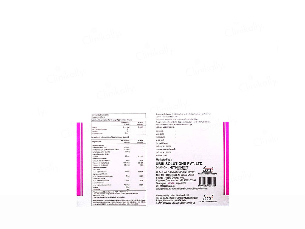 HAIRVITA - Plus Vitamins & Minerals Tablet