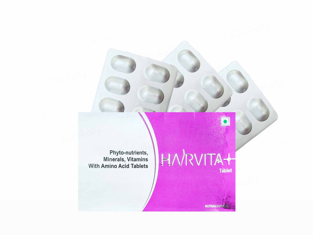 HAIRVITA - Plus Vitamins Minerals Tablet - Net Qty. - 30 Tablets