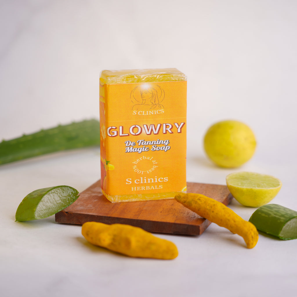 GLOWRY — Anti-Tann & Pigmentation Bar - Net Wt. - 80 Grm