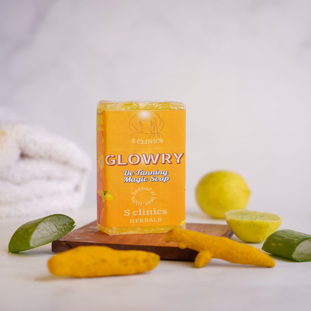 GLOWRY — Anti-Tann & Pigmentation Bar - Net Wt. - 80 Grm