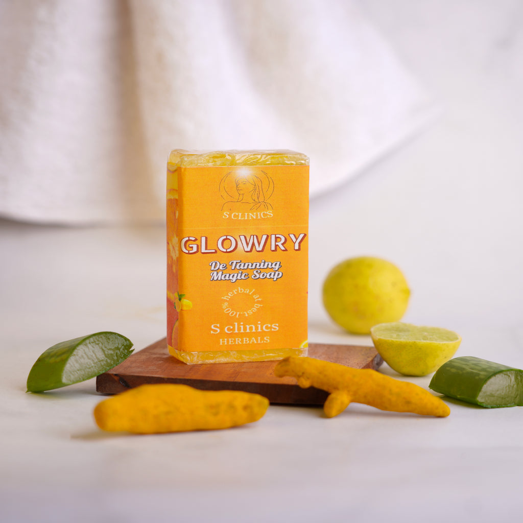 GLOWRY — Anti-Tann & Pigmentation Bar - Net Wt. - 80 Grm