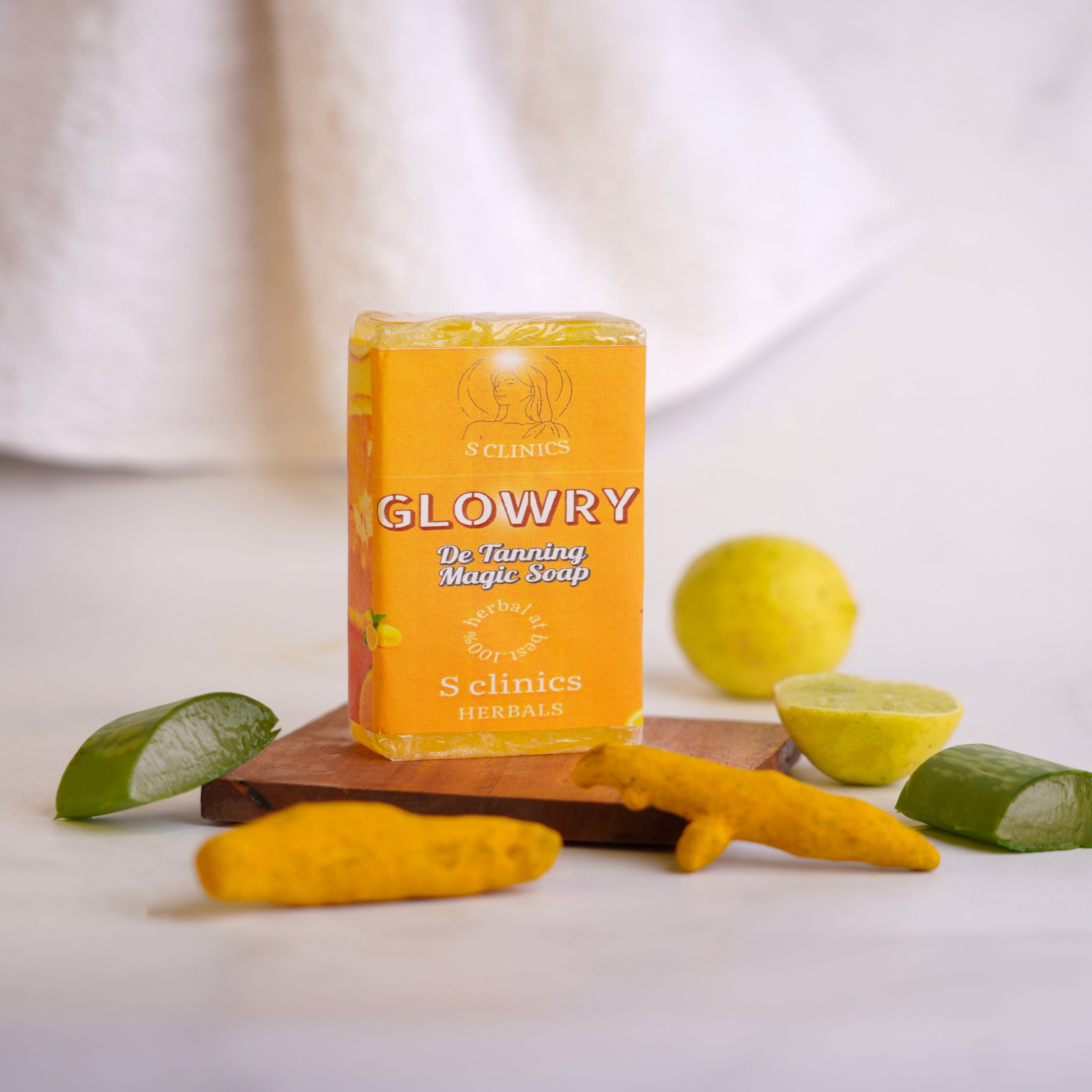 GLOWRY — Anti-Tann & Pigmentation Bar - Net Wt. - 80 Grm