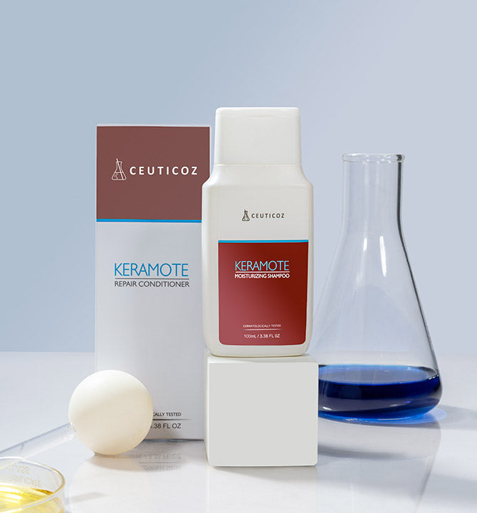 KERAMOTE - Moisturizing Shampoo - Net Qty. - 100 Ml