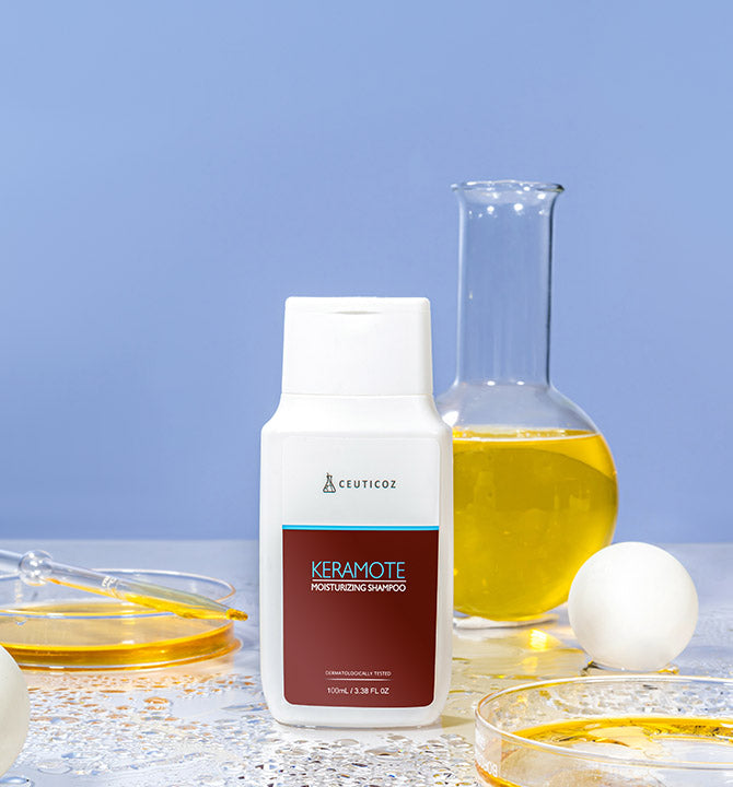 KERAMOTE - Moisturizing Shampoo - Net Qty. - 100 Ml