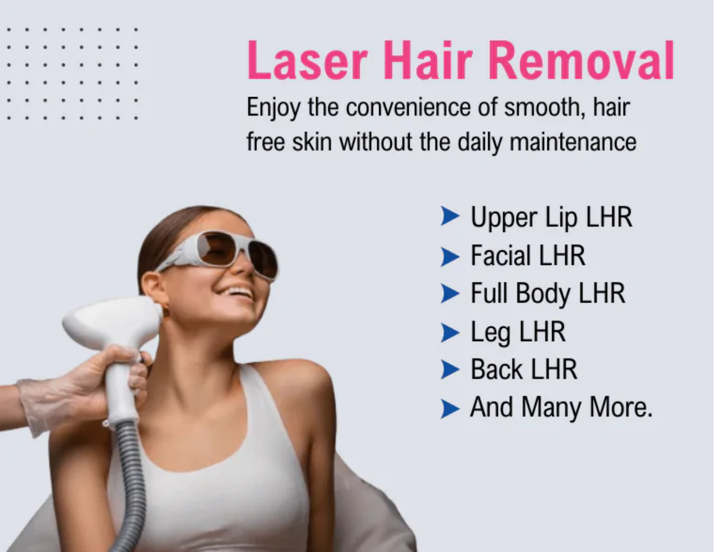 LASER HAIR REDUCTION ( LHR )